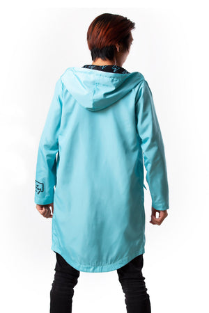"STORM" rain coat (blue)
