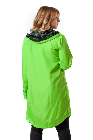 "STORM" rain coat (green)