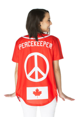 "PEACEKEEPER" baseball jersey female 1